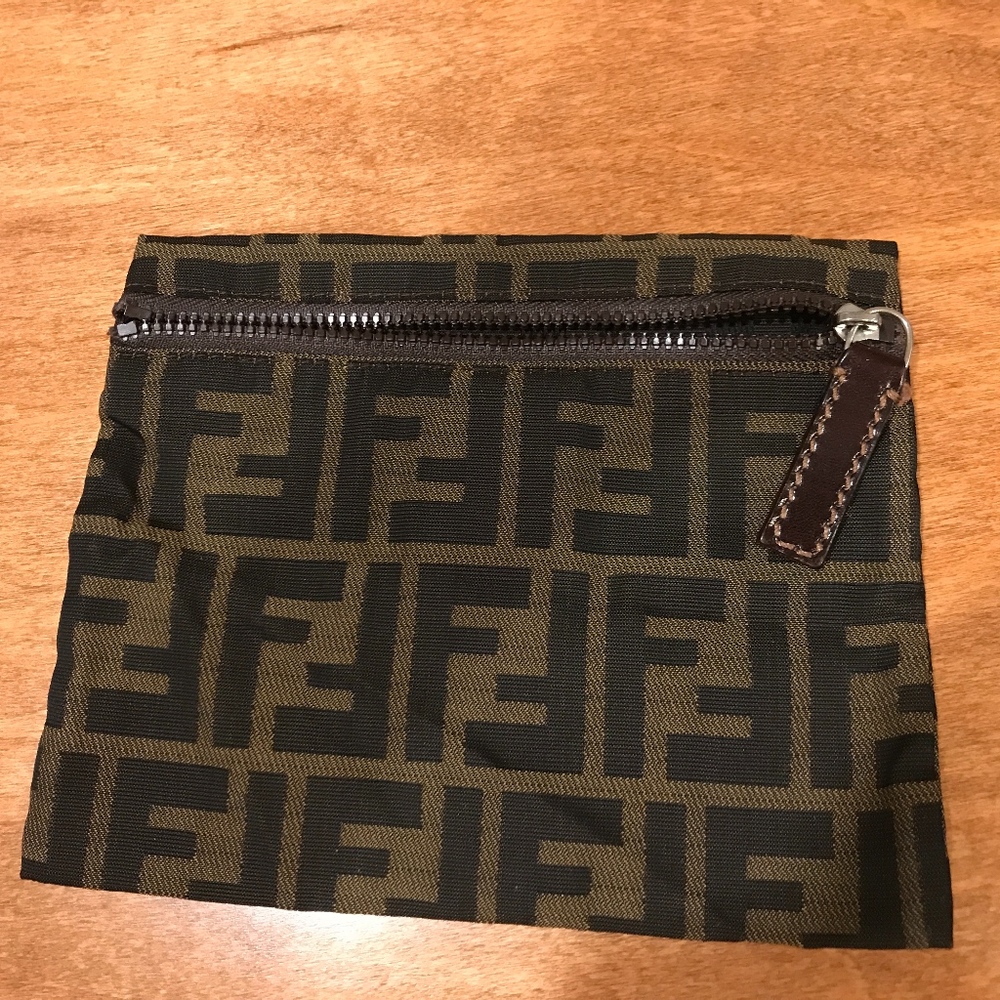Fendi Zucca Cosmetic Pouch